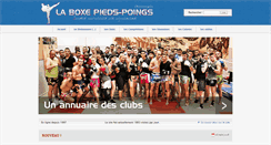 Desktop Screenshot of boxepiedspoings.fr